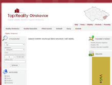 Tablet Screenshot of objekty.realityotrokovice.eu